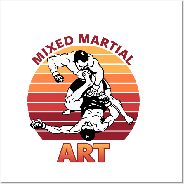 MMA mixed martial arts Wall Art by Sport Siberia